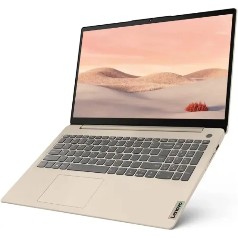LENOVO IP 1-15AMN7(82VG00NTIN-AMD RYZEN 3-7320U-2.40 TO 4.10GHZ,RAM 8GB DDR5-5500,SSD 512GB,15.6''FHD,AMD RADEON 610M GR,WIFI,BT,WC,FREE DOS,SAND-02YEAR(BATTERY+ADAPTER-01YEAR)