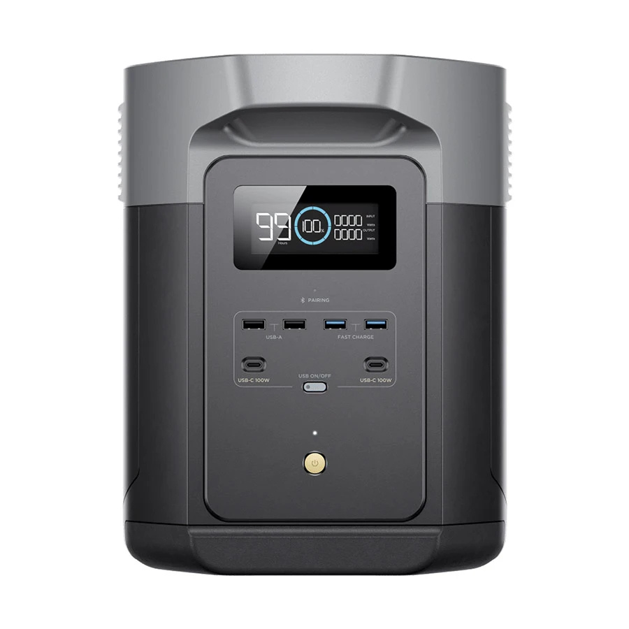 Ecoflow Delta 2 Max 2016wh 2400W Output Gray Portable Power Station